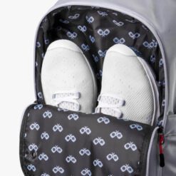 Balo đựng vợt Pickleball Wilson BackPack Gray/Red trong