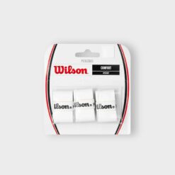 Quấn cán vợt Pickleball Wilson Pro Overgrip PB trắng